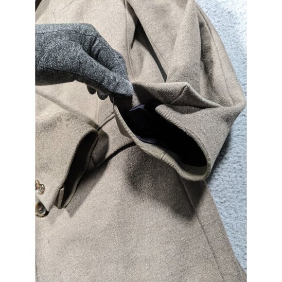 J Crew Ludlow Topcoat Mens 40R Wool & Cashmere Overcoat Long Coat - Picture 11 of 16